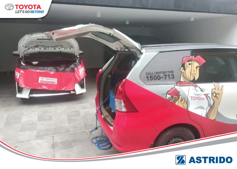 Toyota AStrido - Waspada Covid, Cara Servis Mobil Aman di Rumah