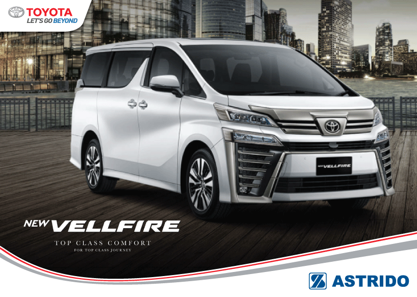 Toyota AStrido - Facelift Toyota Vellfire Semakin Sangar, Simak Disini!