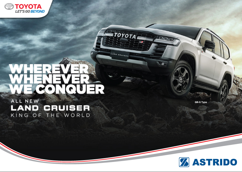 Toyota AStrido - Kenali Ketangguhan Toyota Land Cruiser Terbaru