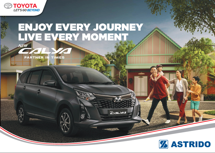 Toyota AStrido - New Calya Tampil Lebih Sporty dan Dilengkapi Fitur yang Semakin Advance